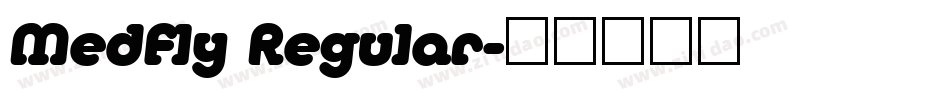 Medfly Regular字体转换